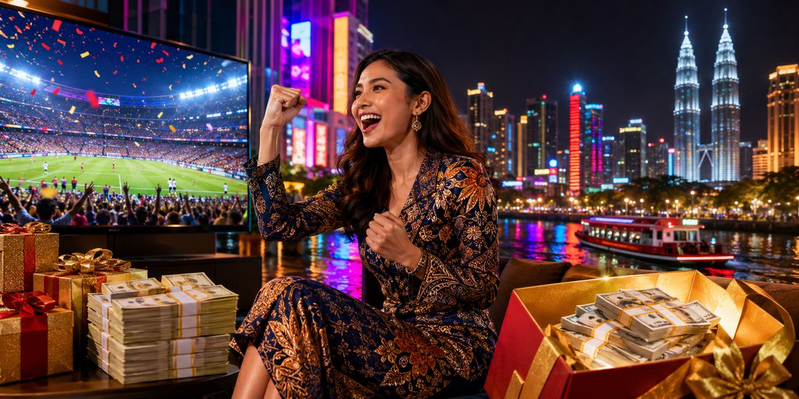 Suasana permainan kasino bertemakan batik di Kuala Lumpur dengan antara muka fk2